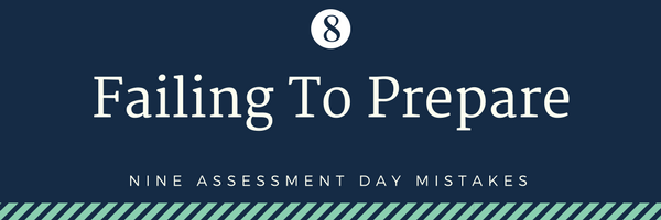 none cabin crew assessment day mistakes - 8. Failing to prepare