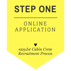 easyJet Cabin Crew Recruitment – Step by Step Process 2018 - Step 1 - Submit Online Application