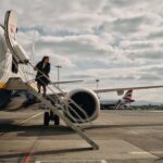 a Ryanair cabin crew member