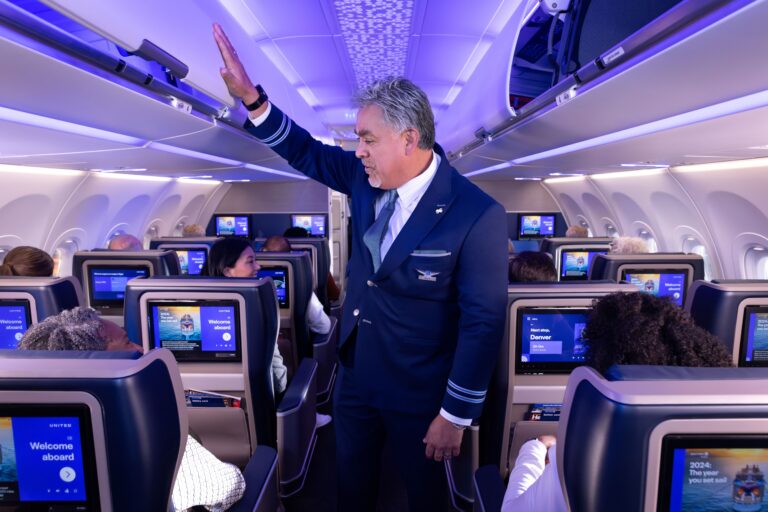 united airlines flight attendant