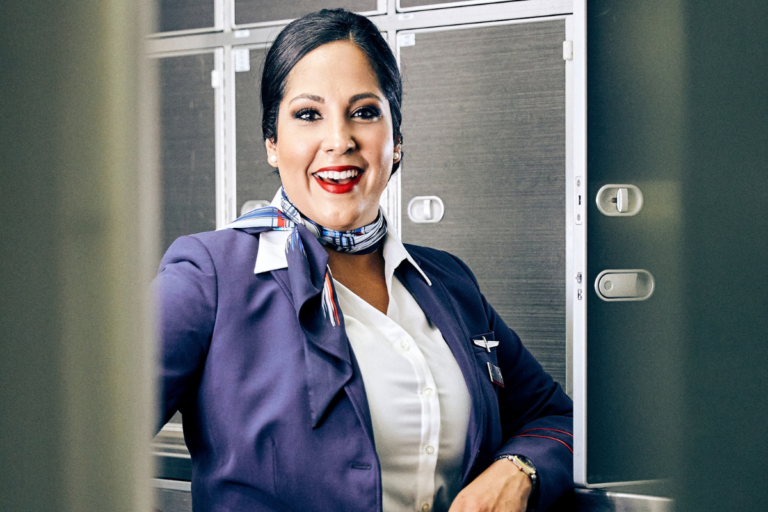 an american airlines flight attendant