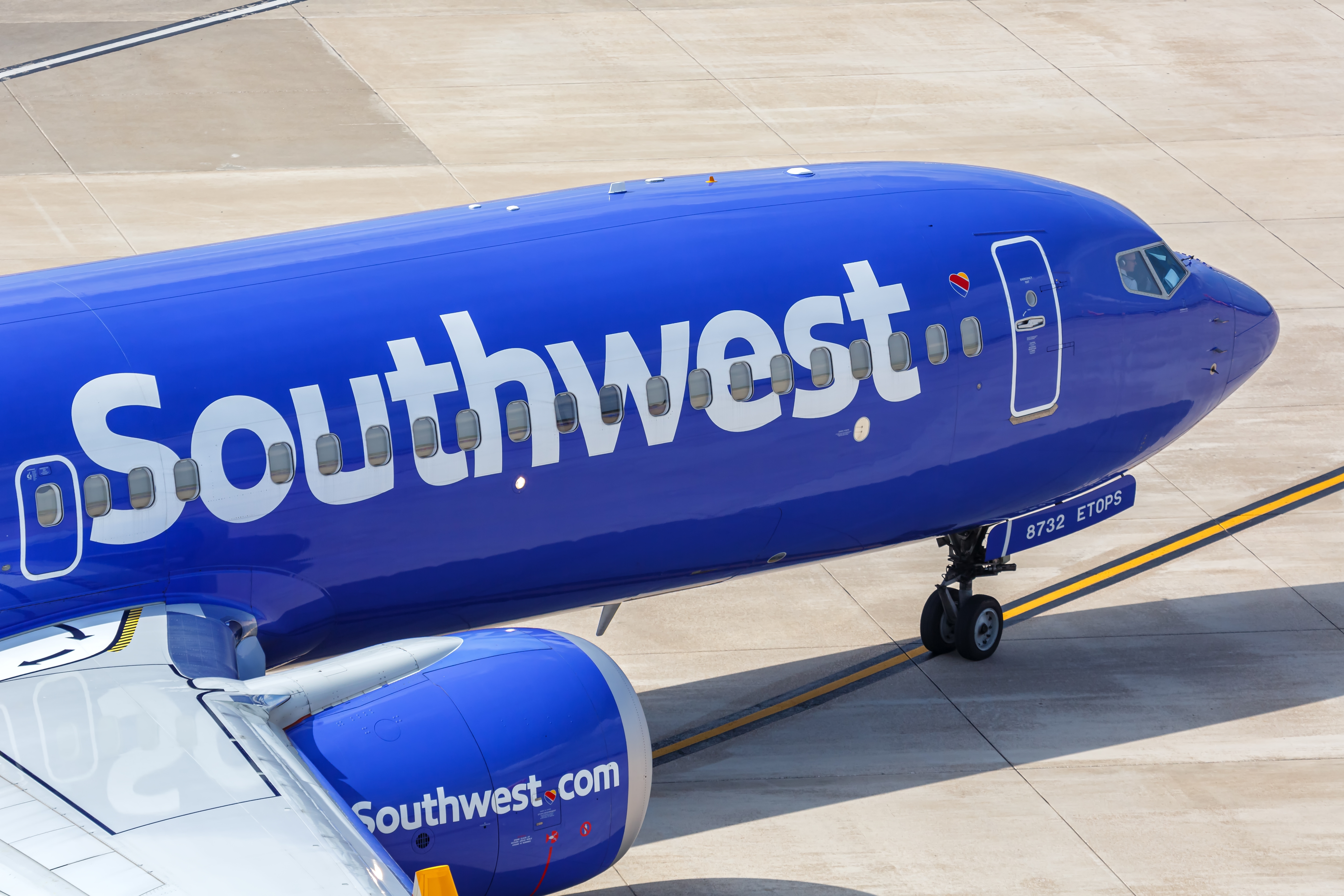 southwest airlines plane