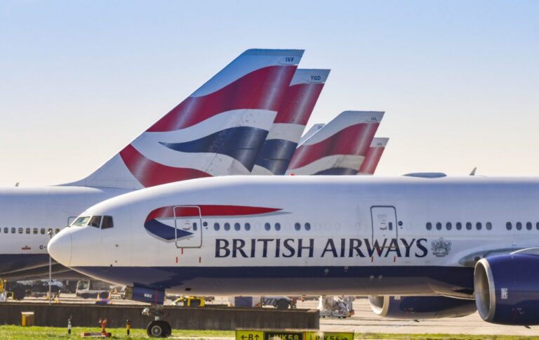 british airways airplanes